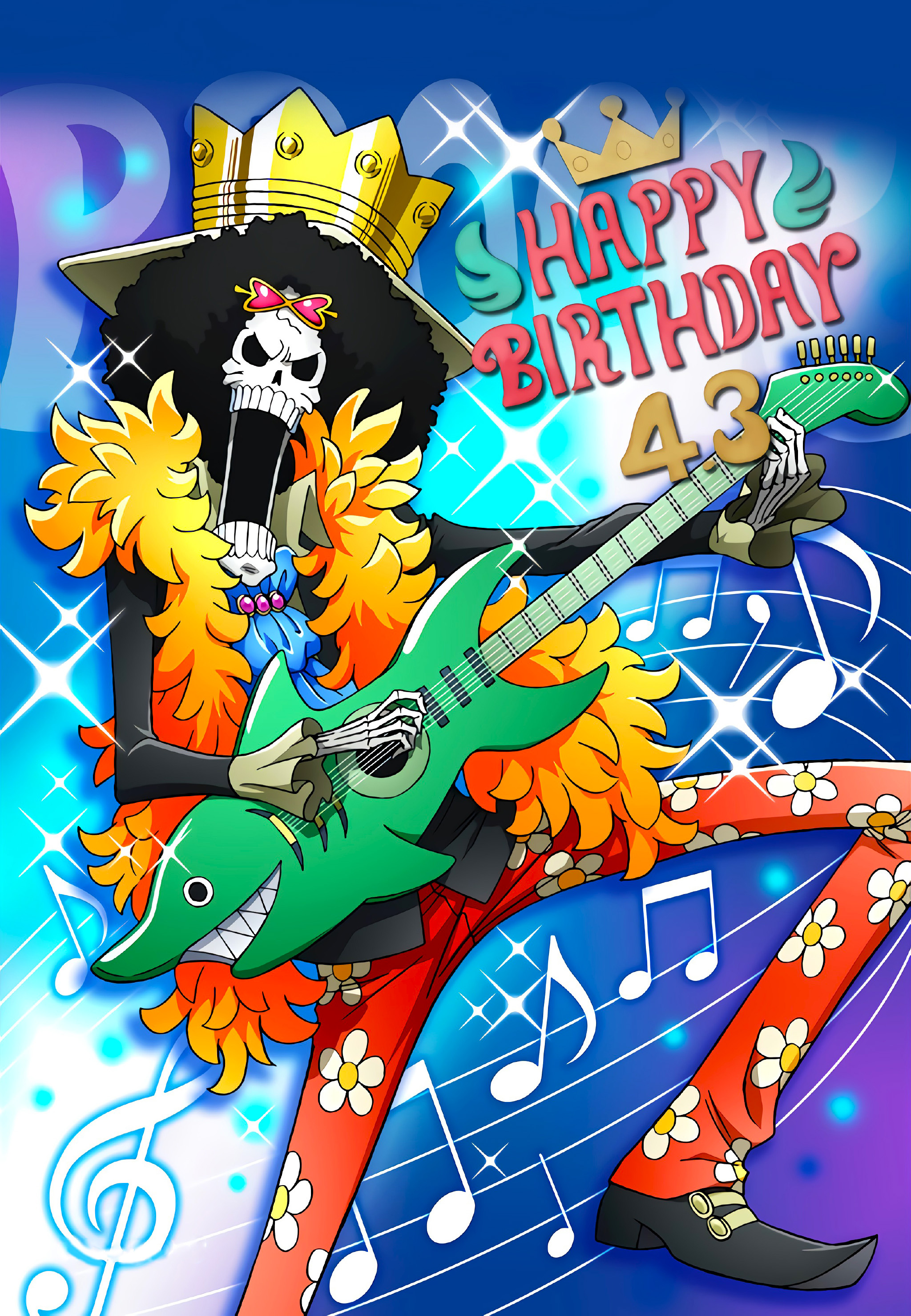 one piece brook guitar male tagme 441496 yande.re